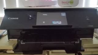 Canon TS9020 printing [upl. by Botnick]