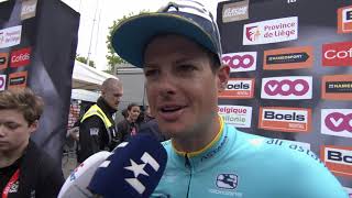 Jakob Fuglsang  postrace interview  La Flèche Wallonne 2019 [upl. by Tades]