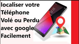 comment localiser mon smartphone perdu ou volé a distance avec loutil de google 2024 [upl. by Gudren]