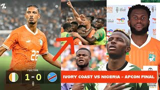 IVORY COAST 10 CONGO AFCON 2023 FINAL IVORY COAST VS NIGERIA  GHANAIAN REACTION amp PREDICTION [upl. by Sokem741]