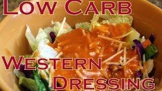 Atkins Diet Recipe Low Carb Western Salad Dressing or French IF [upl. by Aroz]