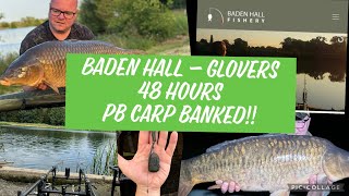 Carp fishing session at Baden Hall fishery Glovers lake I show you how I catch my PB Carp [upl. by Svend889]