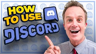 How to Use Discord App  EASY Discord Tutorial [upl. by Odraleba93]