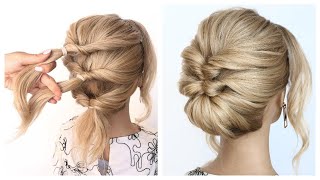 How to Style Your Hair for a Wedding the EASY WAY [upl. by Adnalohs40]