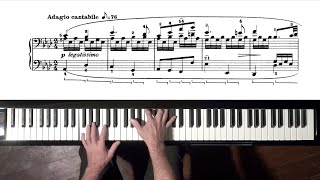 Beethoven Pathétique Sonata TUTORIAL 2nd Movement  P Barton FEURICH piano [upl. by Kobylak308]