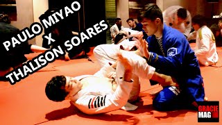 Exclusivo Paulo Miyao x Thalison Soares em treino explosivo em Abu Dhabi [upl. by Corby714]