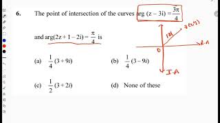 GEOMETRIC APPROACH in solving 2 eqns in Argand plane  IIT JEE  MAINS  ADVANCED 20252026 [upl. by Gibbs]