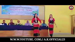 Tripura Dance Tawktha khedicover mamaching  Umraching [upl. by Ilsel150]