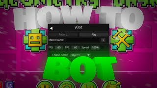 How to BOT Geometry Dash Levels for FREE 2024 [upl. by Ram]