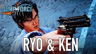 JUMP Force  PS4XB1PC  Ken and Ryo defend Paris gameplay [upl. by Roban]