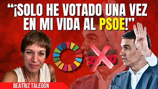 NO CONTABAN CON BEATRIZ TALEGÓN quotToda la Agenda 2030 es un gran engaño Va hacia el totalitarismoquot [upl. by Atiugram]