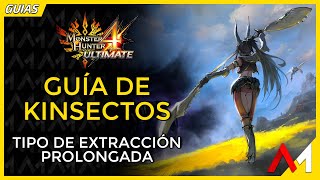 Monster Hunter 4 Ultimate  Kinsecto de Extracción Prolongada Español [upl. by Ilamad]