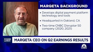 Marqeta CEO on Q2 earnings consumer trends and the end of cash [upl. by Adis]