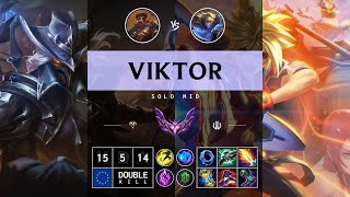 Viktor Mid vs Ezreal  EUW Master Patch 1413 [upl. by Aisayn415]