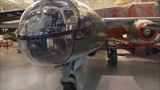 Arado Ar 234 Blitz WW2 German Luftwaffe Jet Bomber  the Steven F UdvarHazy Center in Chantilly VA [upl. by Stearns492]