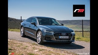 Audi A7 Sportback 2018  Prueba  revistadelmotores [upl. by Cyd200]