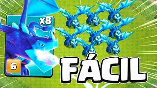 TIPS para usar DRAGÓN ELÉCTRICO en Clash of Clans 🐲 [upl. by Devona30]