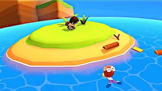 A Girl Was Saved On This Island  Survival Games  Puzzles  Gameplay videogames gaming [upl. by Yance]