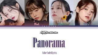 StarGirls PANORAMA Lyrics original by IZONE [upl. by Dirk]