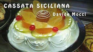 CASSATA SICILIANA di Davide Mocci davidemocci DOC RAI GEO  ricetta DOLCI TIPICI [upl. by Delinda]