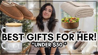 15 BEST Gifts For HER Under 50 Every Girl Will LOVE These 2023 Christmas Gift Guide [upl. by Wilen]