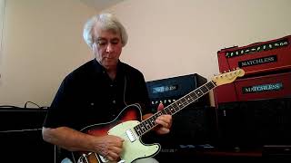 Happenings Ten Years Time Ago  The Yardbirds  Cover  Fender Sunburst Custom [upl. by Aikemit]