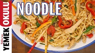 Başlangıç Seviyesindekiler İçin Sıfırdan Noodle Yapımı  Evde Noodle Makarna Tarifi [upl. by Kirk658]