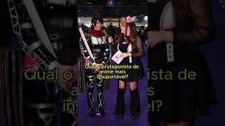 Qual protagonista de anime mais insuportável cosplayer cosplay anime otaku [upl. by Beckman786]