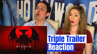 Diablo IV Triple Trailer Reaction  Gameplay Rogue and Necromancer [upl. by Valdemar744]