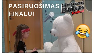 Pasiruošimas Lietuvos Balsas Vaikai finalui [upl. by Santini513]