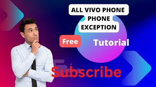 VIVO v15 pro all VIVO phone exception problem fix [upl. by Nima]