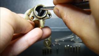 How to Assemble Cylinder lock Yale 6 pins [upl. by Prussian176]