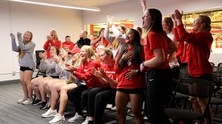 Central College Softball reacts to the NCAA D3 Softball Selection Show [upl. by Anasxor]