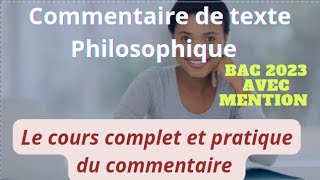 commentaire de texte en philosophie  le cours complet et pratique [upl. by Eno]