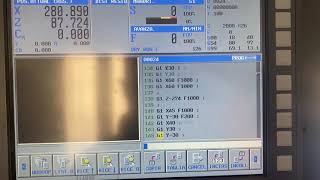 Tornio CNC Doosan FanucProgrammazione ISO CONTRO Programmazione Manual Guide di Fanuc [upl. by Meneau405]