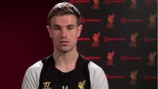 Henderson Everyone knows how big Liverpool are [upl. by Ayekim]