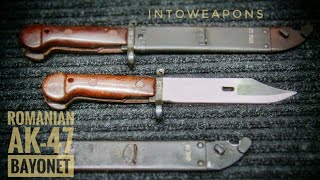 Romanian Military Surplus AK47 Bayonet Review amp Info [upl. by Upton]