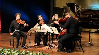 Dvořák  Piano Quintet in A major op 81  Alexandre Moutouzkine and the Ariel String Quartet [upl. by Acie]