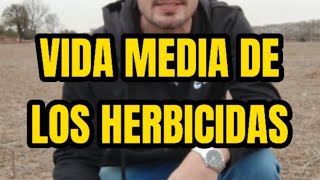 VIda media de los herbicidas [upl. by Tamberg164]