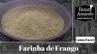 Farinha de Frango Você sabe o que é Veja como Fazer a Sua Farinha Low Carb e Cetogênica em Casa [upl. by Jelle]