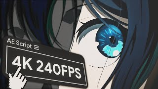 Real 4K Quality and Infinite FPS with an After Effects script [upl. by Tarabar645]