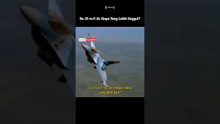 Su35 vs F16 Jet tempur manayang lebih baik shortvideo shorts [upl. by Lynelle]