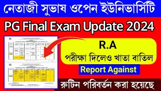 PG Final Exam Routine Change 😱  রুটিনে পরিবর্তন হলো  পরীক্ষা দিলেও খাতা বাতিল হতে পারে  বিস্তারিত [upl. by Hsur]