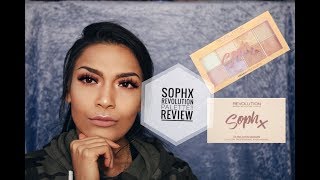 Sophx revolution makeup palette amp highlighter review [upl. by Pearl]