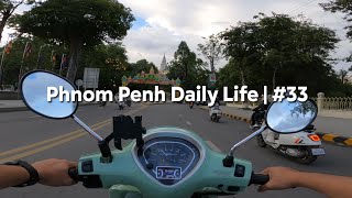 Phnom Penh city daytime traffic  33 [upl. by Sesiom]