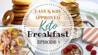 EASY KETO Breakfast ideas  Keto Back to School Meals  Keto Kid amp Sugar Free Recipes PART 1 [upl. by Padraig]