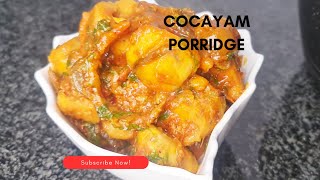 Cook and Dance With Me  Red Cocoyam Porridge [upl. by Stuckey976]