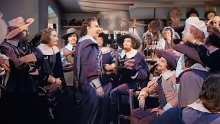 Cyrano de Bergerac 1950 José Ferrer Mala Powers  Colorized Movie Subtitles [upl. by Consuela]