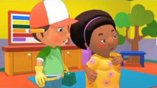 Handy Manny  Chico goes to preschool [upl. by Enitnatsnoc]