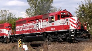 OTD Ten Years Ago ReOpening of ExCampNW Line in Fitchburg amp Oregon WI 9292014 [upl. by Leimaj244]